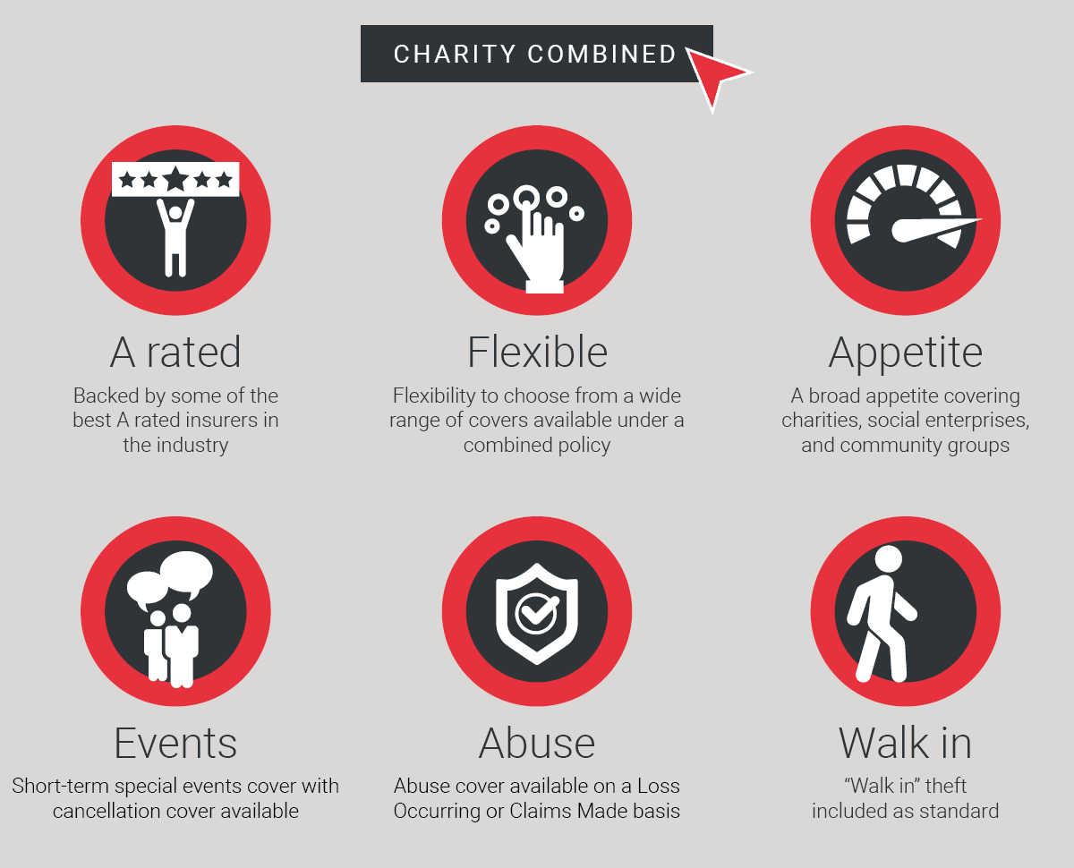 Charity Combined Infographic